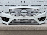 Mercedes C Class Amg Sport A205 2015-2018 Front Bumper 6 Pdc Genuine [e895]