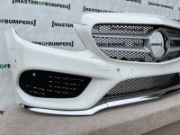 Mercedes C Class Amg Sport A205 2015-2018 Front Bumper 6 Pdc Genuine [e895]