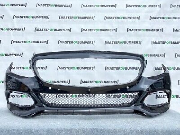 Mercedes C Class A205 Premium 2015-2018 Front Bumper In Black Genuine [e405]