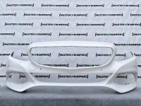 Mercedes C Class A205 Premium 2015-2018 Front Bumper White 6 Pdc Genuine [e590]