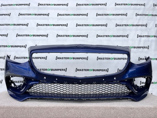 Mercedes Slk Class Slc Amg W172 2016-2020 Front Bumper Blue 6 Pdc Genuine [e785]