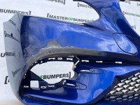 Mercedes Slk Class Slc Amg W172 2016-2020 Front Bumper Blue 6 Pdc Genuine [e785]