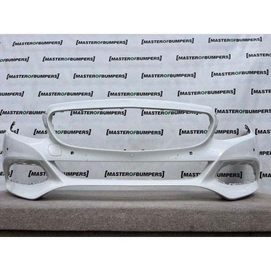 Mercedes C Class A205 Saloon Estate 2015-2018 Front Bumper 6 Pdc Genuine [e39]