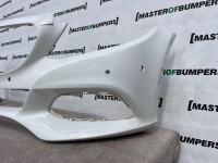 Mercedes C Class A205 Saloon Estate 2015-2018 Front Bumper 6 Pdc Genuine [e39]