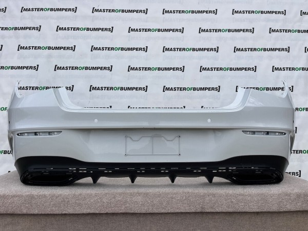 Mercedes Cla Amg Saloon Shotingbrak 118 2020-23 Rear Bumper 6 Pdc Genuine [e79]