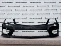 Mercedes C Class Amg A204 Lift 2011-2014 Front Bumper 6 Pdc + Jets Genuine [e85]