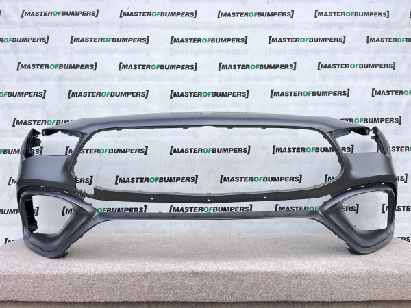 Mercedes Cla Amg45s A118 2019-2023 Front Bumper Grey 6 Pdc Genuine [e998]