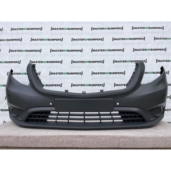 Mercedes Vito Premium Tourer A447 2015-2020 Front Bumper 6 Pdc Genuine [e97]