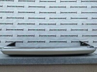 Mercedes Sec Mk1 W126 1979-1984 Rear Bumper In Silver With Chrome Trims Genuine