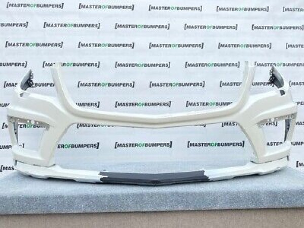 Mercedes Ml 63 Amg W166 Wagon 2012-2015 Front Bumper In White Genuine [e389]