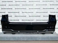 Mercedes Glc Amg X253 Hatchback 2015-2020 Rear Bumper In Black Genuine [e398]