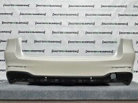 Mercedes Glc Amg Line A253 2016-2018 Rear Bumper In White 6 X Pdc Genuine [e402]