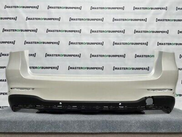 Mercedes Glc Amg Line A253 2016-2018 Rear Bumper In White 6 X Pdc Genuine [e402]