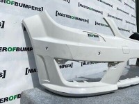 Mercedes C63 Amg A204 2011-2014 Front Bumper In White 6 X Pdc Genuine [e410]