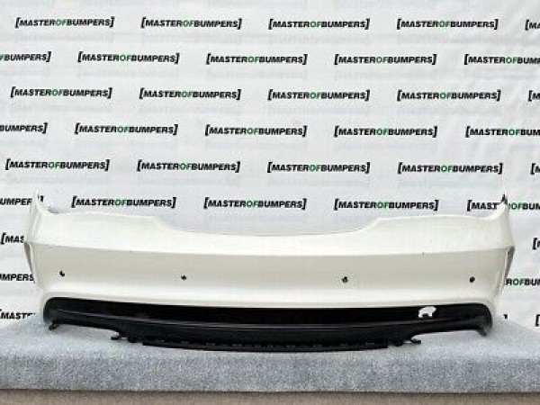 Mercedes Cla Amg Sport 2013-2018 Rear Bumper 6 Pdc Genuine [e501]