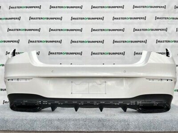 Mercedes Cla Amg Sport A118 2019-2022 Rear Bumper 6 Pdc Genuine [e546]