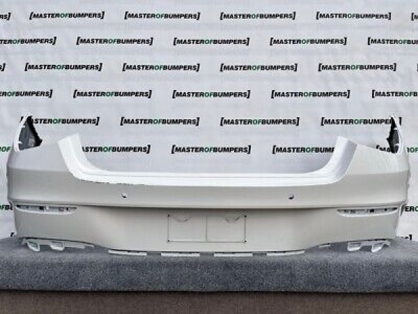 Mercedes Cla 45s Amg 2019-on Rear Bumper White 6 Pdc Genuine [e555]