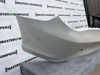 Mercedes Cla Se A117 Mk1 2013-2017 Rear Bumper White 6 Pdc Genuine [e554]