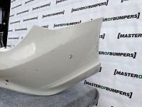 Mercedes Cla Se A117 Mk1 2013-2017 Rear Bumper White 6 Pdc Genuine [e554]