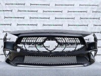 Mercedes Cla Se A118 2020-on Front Bumper Black 6 Pdc Genuine [e570]