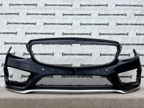 Mercedes C Class A205 Saloon Estate 2015-2018 Front Bumper 6 Pdc Genuine [e844]