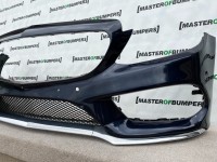 Mercedes C Class A205 Saloon Estate 2015-2018 Front Bumper 6 Pdc Genuine [e844]