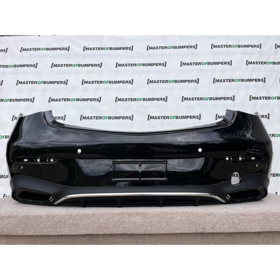 Mercedes Cle E Class Coupe 2023-on Rear Bumper Black 6 Pdc Genuine [p71]