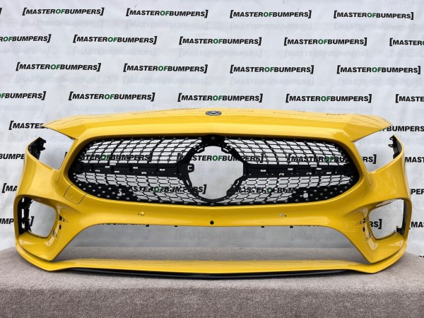 Mercedes A Class Amg A177 Hatchback 2019-2022 Front Bumper 6 Pdc Genuine [e65]