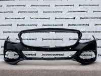 Mercedes C Class A205 Saloon Estate 2015-2018 Front Bumper 6 Pdc Genuine [e68]