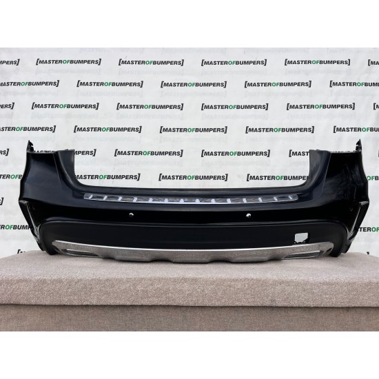 Mercedes Gla 4 Matic Amg Sport Lift 2017-2020 Rear Bumper 6 Pdc Genuine [e109]