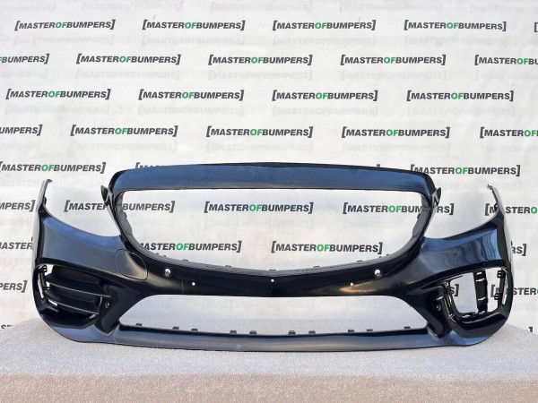 Mercedes C Class A205 Amg Line Lift 2019-2022 Front Bumper 6 Pdc Genuine [e115]