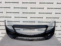 Mercedes C Class A205 Amg Line Lift 2019-2022 Front Bumper 6 Pdc Genuine [e115]