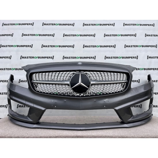 Mercedes A Class Amg Sport A176 2012-2015 Front Bumper No Pdc Genuine [e118]