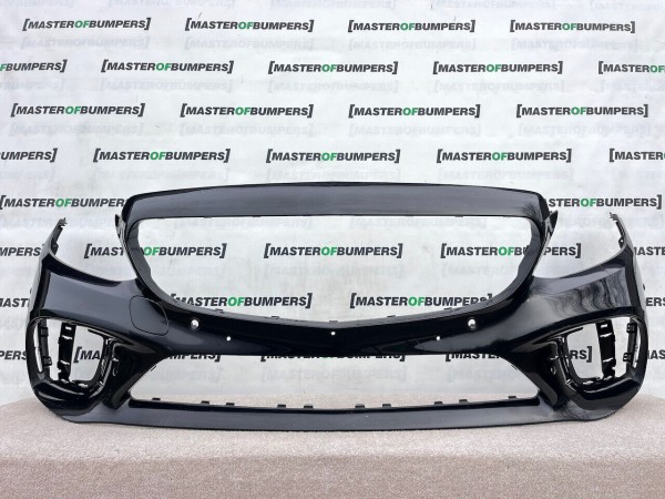 Mercedes C Class A205 Amg Sport Lift 2019-2023 Front Bumper 6 Pdc Genuine [e119]