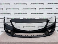 Mercedes C Class A205 Amg Sport Lift 2019-2023 Front Bumper 6 Pdc Genuine [e119]