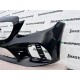 Mercedes C Class A205 Amg Sport Lift 2019-2023 Front Bumper 6 Pdc Genuine [e119]