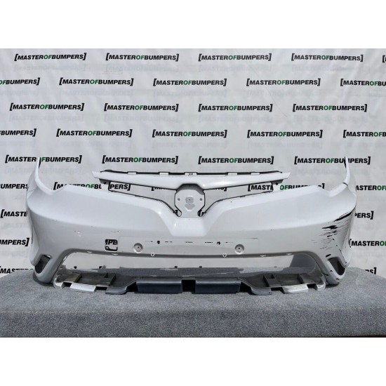 Mg Mg3 Vti Tech Style Lux 2013-2018 Front Bumper White Genuine [p671]