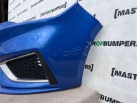 Mg Mg3 Exclusive Face Lift Hatchback 2018-2023 Front Bumper Blue Genuine [p100]