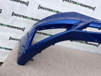 Mg Mg3 Exclusive Face Lift Hatchback 2018-2023 Front Bumper Blue Genuine [p100]