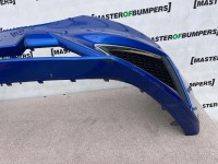 Mg Mg3 Exclusive Face Lift Hatchback 2018-2023 Front Bumper Blue Genuine [p100]