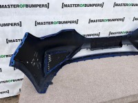 Mg Mg3 Exclusive Face Lift Hatchback 2018-2023 Front Bumper Blue Genuine [p100]