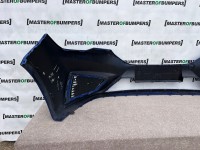 Mg Mg3 Exclusive Face Lift Hatchback 2018-2023 Front Bumper Blue Genuine [p100]