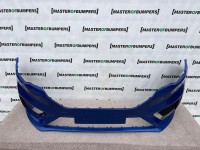 Mg Mg3 Exclusive Face Lift Hatchback 2018-2023 Front Bumper Blue Genuine [p100]