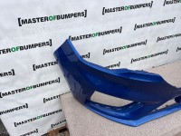 Mg Mg3 Exclusive Face Lift Hatchback 2018-2023 Front Bumper Blue Genuine [p100]