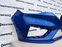 Mg Mg3 Exclusive Face Lift Hatchback 2018-2023 Front Bumper Blue Genuine [p100]