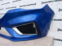 Mg Mg3 Exclusive Face Lift Hatchback 2018-2023 Front Bumper Blue Genuine [p100]