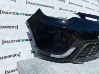 Mg Mg3 Vti 2013-2018 Front Bumper In Black Genuine [x27]