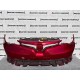 Mg Mg3 Vti Tech Style Lux 2013-2018 Front Bumper Red Genuine [p611]