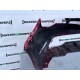 Mg Mg3 Vti Tech Style Lux 2013-2018 Front Bumper Red Genuine [p611]