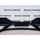 Mg Mg3 Exclusive Face Lift Hatchback 2018-2023 Front Bumper Black Genuine [p982]